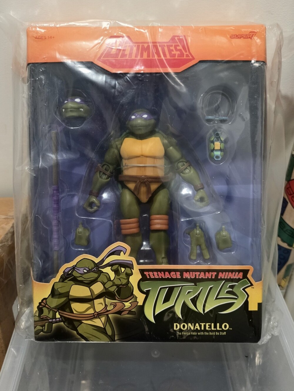 Teenage Mutant Ninja Turtles ULTIMATES! Donatello (2003 Animated Series) Action